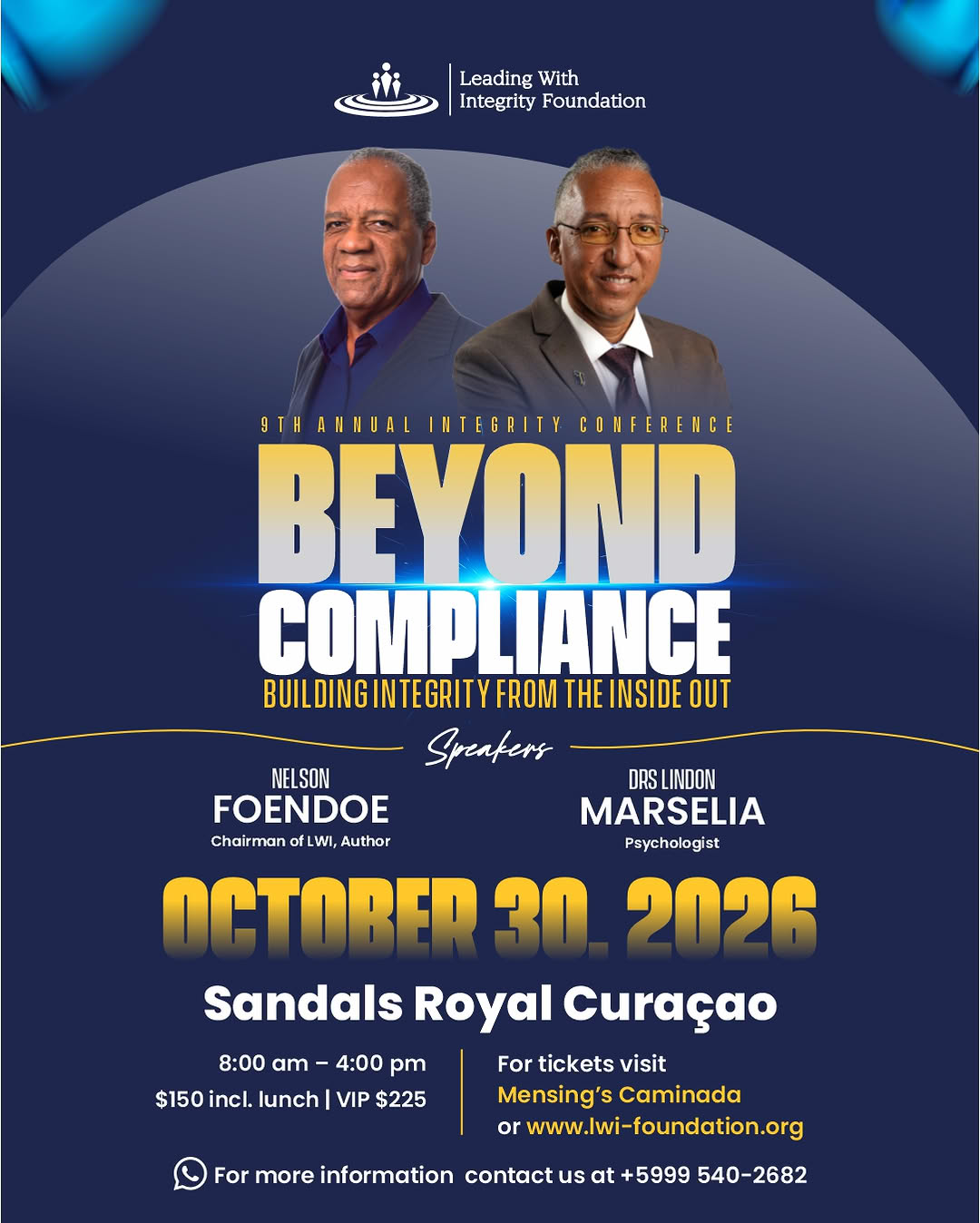 9th Annual National Integrity Conference — Beyond Compliance